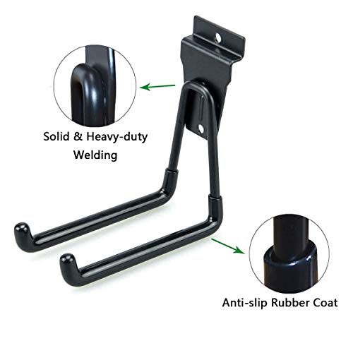 Slatwall Garage Hooks Heavy Duty Storage Utility Hooks for Slat Wall