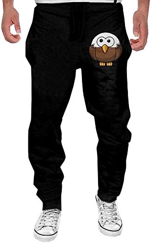 XDR Fashion Bald Eagle Workholiday Athletic Pants For Men Black XL