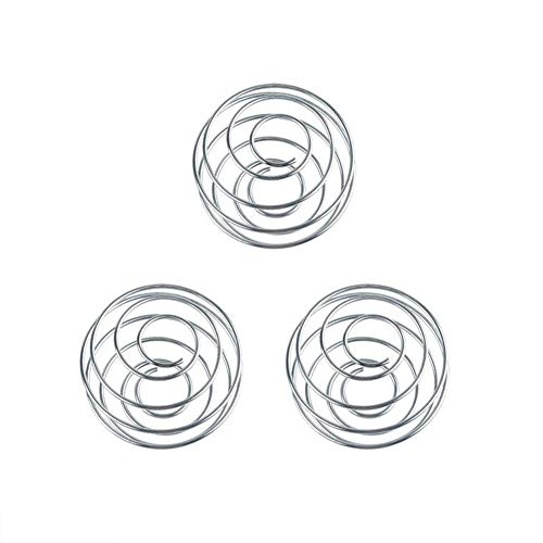 Ciaoed Stainless Steel Mixing Ball , Milkshake Protein Blender, Shaker Bottle Cup Wire Whisk, Mixer Ball Pack Of 3
