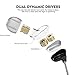 in Ear Headphones, Smiphee Super Bass Noise Isolation Wired Earbuds|Earphones with Microphone and Remote