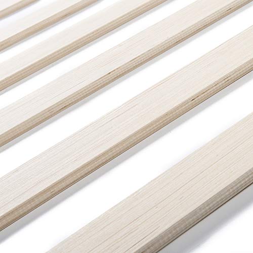 ZINUS Vertical Wood Support Slats for Bed Frame / Bunkie Board / Box Spring Replacement, Twin