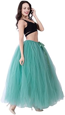 Handmade Maternity Tutu Floor Length Puffy Tulle Skirt for Women Wedding Costume Party Maternity Photoshoot Skirts