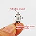 3pcs DC5V-6V 350mA Force Pull Type Micro Solenoid Electromagnet 235Nm Mini Electromagnetic Brake