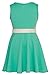 Wonder Girl Big Girls' Double Knit Fabric Skater Skirt Dress