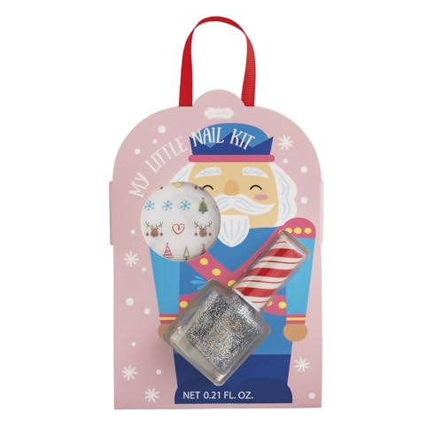 Mud Pie Kids Silver Christmas Nail Polish