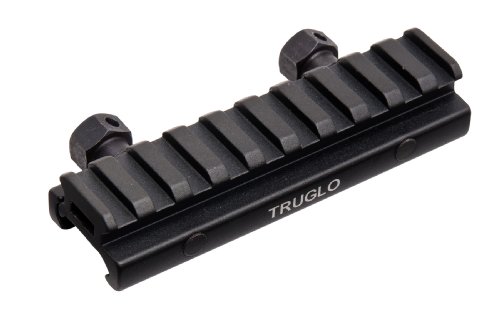 TRUGLO Riser Mount 1/2" Adapter 1-Piece Black
