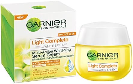 GARNIER SKIN NATURAL LIGHT COMPLETE DAY CREAM SPF120 50ML.