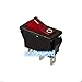 addtoword Rocker Switch Lighted On Off for Electric Fireplaces FMI Desa 120927-24 120 volt