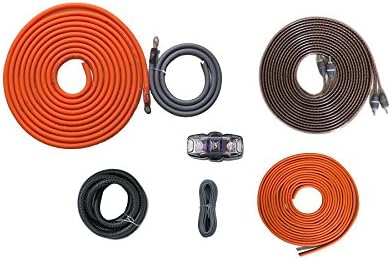 Elite Audio EA-KIT8 8-Gauge Complete Premium Car Amplifier Installation Kit 2-Channel 1000W Power