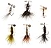 PISTOL Trout Flies (6-Pack), Assorted, Size 6