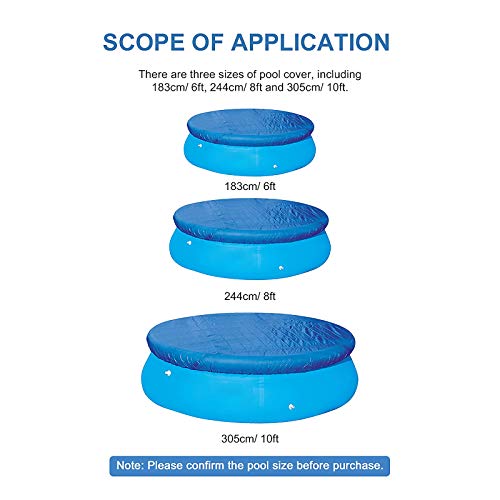 LMTXXS - Cubierta para piscina, cubiertas para desagües para bloquear