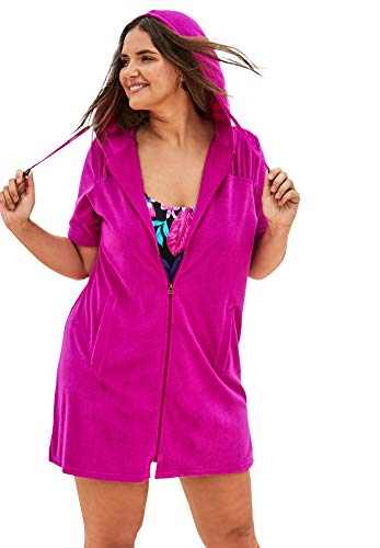 Hooded Terry Swim Cover 