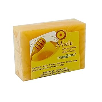 Honig Pflanzenseife – 100% Natürliche Seife – VeganOk - 100 gr.