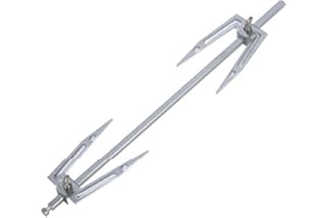 Electric Oven Rotating Chicken Skewer Stainless Steel Fork Barbecue Universal Rotisserie Rack Air Fryer Accessories Stainless