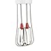 ZYLISS Quick Whisk - Removable Double Rotation Kitchen Hand Whisk, White