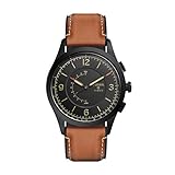 Fossil Hybrid Smartwatch - Q Activist Luggage Leather  FTW1206