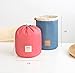 OZZOY Fashion Women Makeup Bag Hanging Toiletries Travel Kit Jewelry Organizer Cosmetic Bag Wth a Mini Bag (Pink)