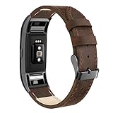 SWEES Bands Compatible Fitbit Charge 2 Leather Small (5.6