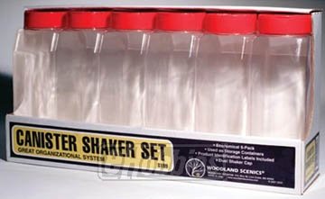 Woodland Scenics Canister Shaker Set