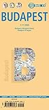 Laminated Budapest City Streets Map by Borch (English Edition) by 