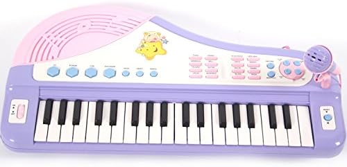 37 Keys Mini Piano Electronic Organ Keyboard Musical Instrument with Microphone MP3 Function