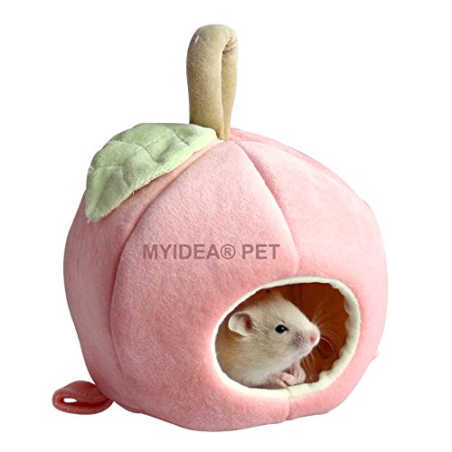 image for MYIDEA Lovely Apple Pet Nest - Fruit Sleeping House for Sugar glider/H