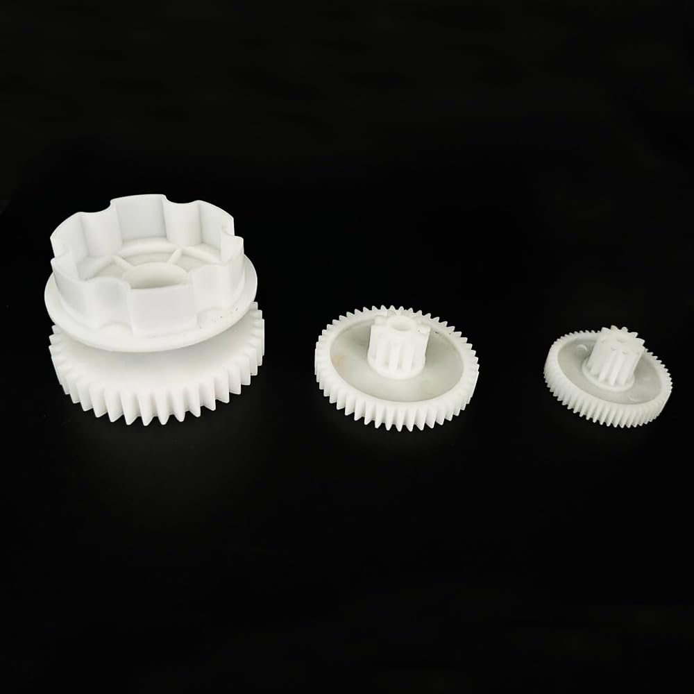 Photo 1 of URIMPAVIDO Kids Powered Ride On Car Remote Control Stroller Gear Replacement 550 Gear Set for Kids Electric Car 550 Motor Gearbox Replacement Parts (550 Gear Set)