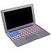 HDE Protective Silicone Keyboard Cover Skin for Macbook Air 11.6 (Model 1370 and A1465), American Flag