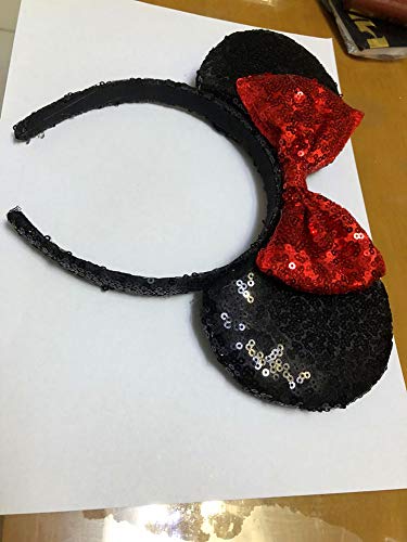 Mouse Ears Headbands Butterfly Glitter Hairband... - //coolthings.us
