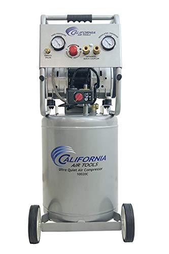 California Air Tools 10020C Ultra Quiet Oil-Free and Powerful Air Compressor, 2 hp (Pack of 2)