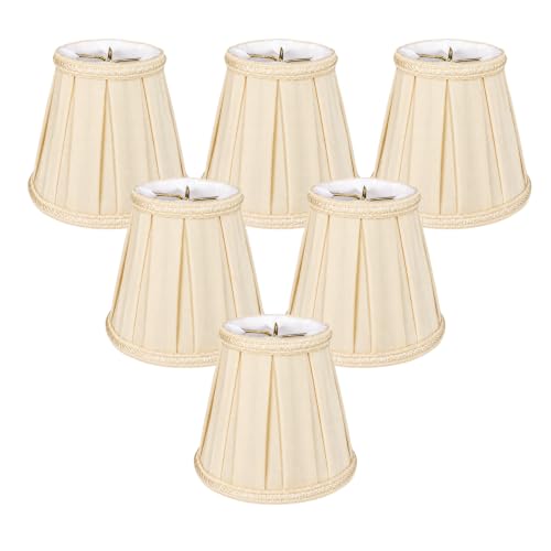 Royal Designs, Inc. CS-404EG-6 Empire English Box Pleat Chandelier Shade with D…