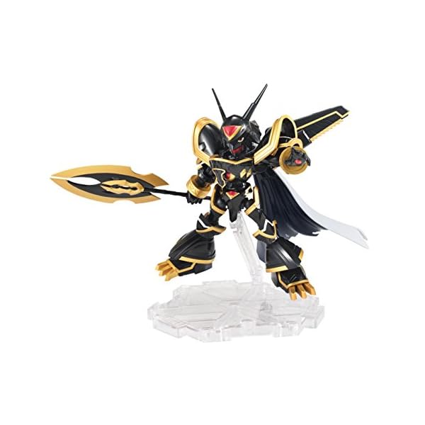 BANDAI Alphamon Figur, 9.5 cm, Digimon Adventure Nxedge Style (BDIDG125020)