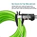 IDEALUX Bike Lock Cable, 4-Feet Bicycle Master Cable Lock with 5-Digit Combination Lightweight Bike Chain Lock – Greenthumb 3