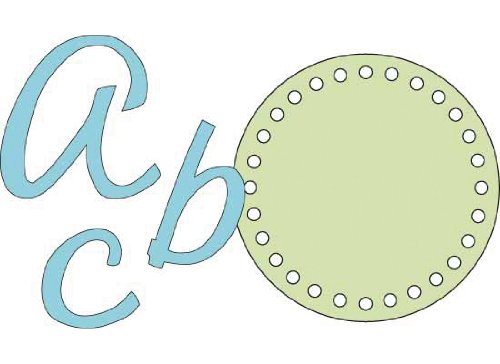 Provo Craft Cuttlebug 2"X6" Alphabet Die Set-Harmony