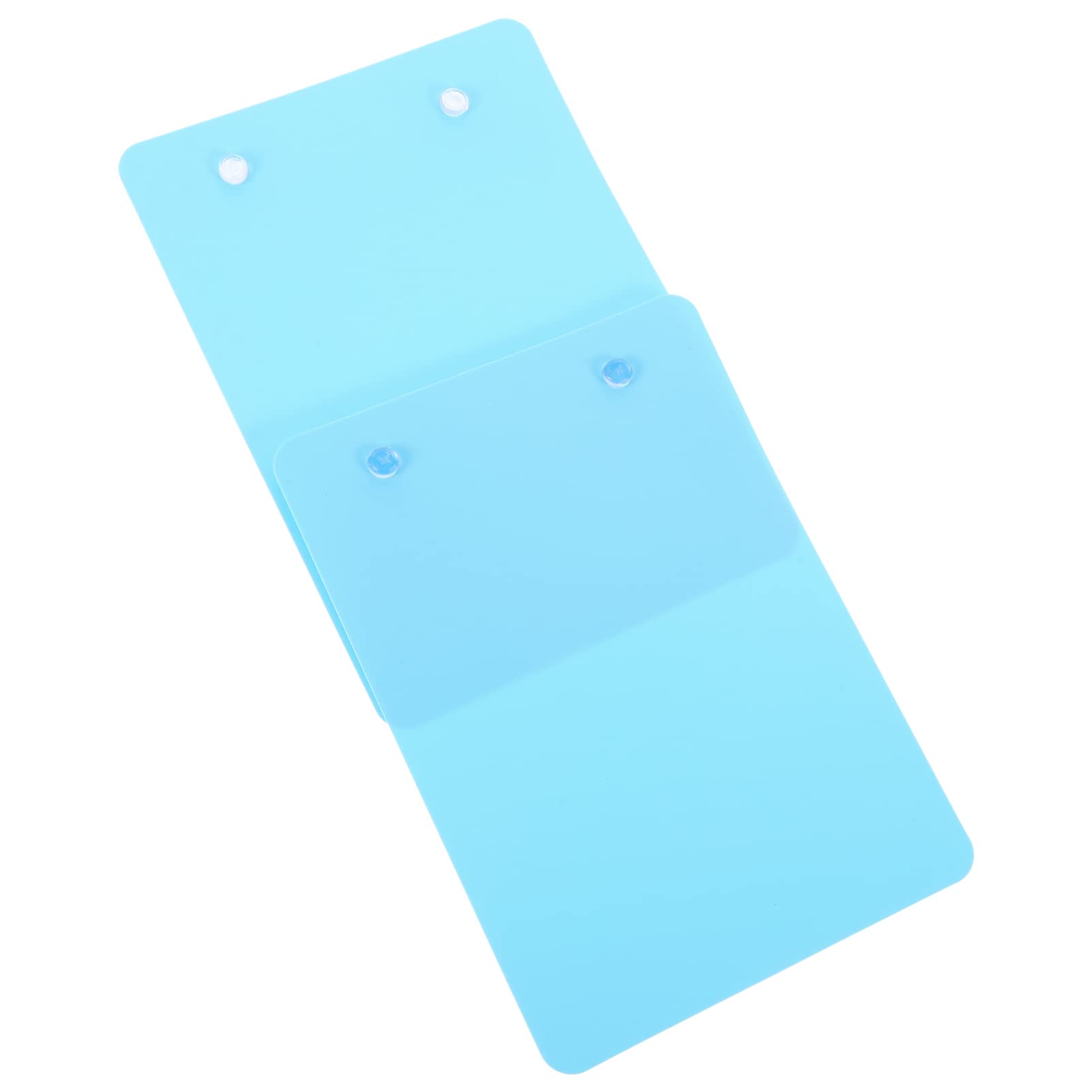 Sky-blue Fish Breeding Slate 2pcs Aquarium Spawning Plate with Suction Cups for Discus & Angelfish Tank Egg Laying
