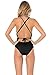 Becca by Rebecca Virtue Women's Color Code One Piece Plunge Swimsuit