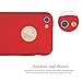 iPhone 5 Case, MCUK Full Body Coverage Ultra-Thin Hard Hybrid Plastic with [Slim Screen Protector] Protective Case Cover & Skin for Apple iPhone 5 (Red)