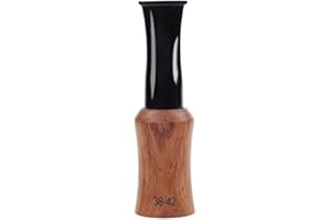 MUXIANG Pearwood Wooden Cigar Mouthpiece Tips Portable Cigar Holder Size 38-42 Gauge Ring