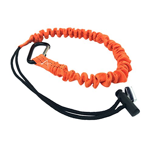 Tethers Tools Single Carabiner Tool Lanyard Safety Rope for Climbing Extended Length (2Pcs) - Thumbnail 7