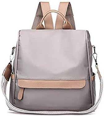 Cinhent Backpacks Women Oxford Cloth Waterproof Korean Style Plain-Color Bag