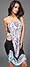 Shawhuaa Womens Sexy Vintage Strapless Summer Sun Dress Beachwear X-Large Black