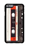 iTalk Case, iPhone 6 Cover, iPhone 6 Case - [Black Silicone Rubber][Perfect Fit][Anti-Slip] Protective Case for iPhone 6 (Retro Style Tape Cassette)