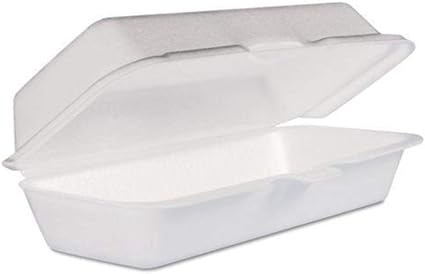foam hot dog containers