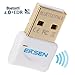Bluetooth CSR 4.0 USB Dongle Adapter, EKSEN Bluetooth Transmitter and Receiver For Windows 10/8 / 7 / Vista - Plug and Play on Win 8 and above - Black And White