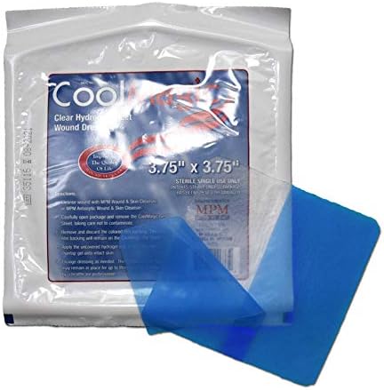 CoolMagic Hydrogel Wound Dressing, 3.75x3.75, Each, by MPM Medical