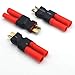 Padarsey T-Plug Male to HXT 4mm Connector No Wires RC LiPo Battery Connector Adapters (3PCS)