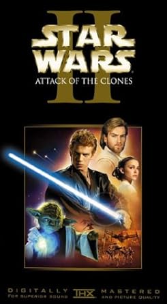 Star Wars II: Attack of the Clones [USA] [VHS]: Amazon.es: Ewan McGregor, Natalie Portman, Hayden Christensen, Christopher Lee, Samuel L. Jackson, Frank Oz, Ian McDiarmid, Rose Byrne, Pernilla August, Temuera Morrison, Daniel