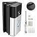 WONEIRA Doorbell Angle Mount for Ring Wi-Fi Enabled Video Doorbell, Adjustable 25-50 Degree Angle Adapter/Mounting Plate/Bracket/Wedge Corner Kits for Ring Doorbell 1th Generation