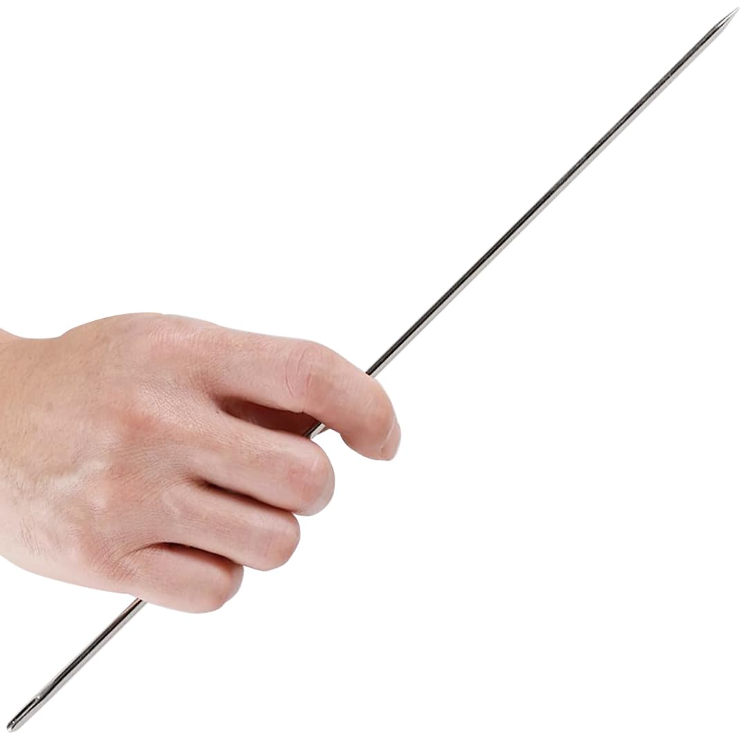 Photo 1 of 12'' Long Needle,Big Sewing Needle,with Needle Storage Tube Large Needle