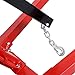 Goplus 2 TON Engine Hoist Stand Cherry Picker Ship Crane Folding Lift (Red)